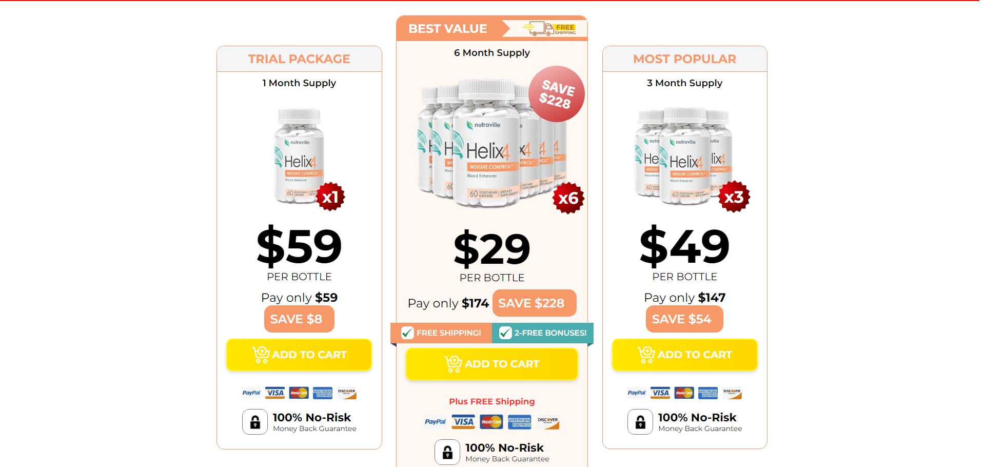 Nutraville Helix 4