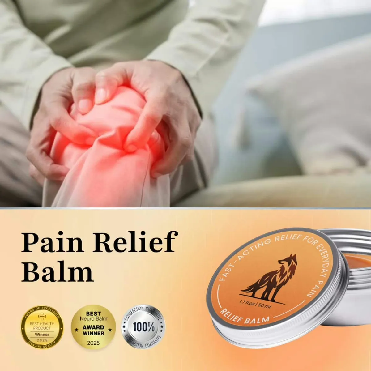 TheraWolf Pain Relief Balm Product